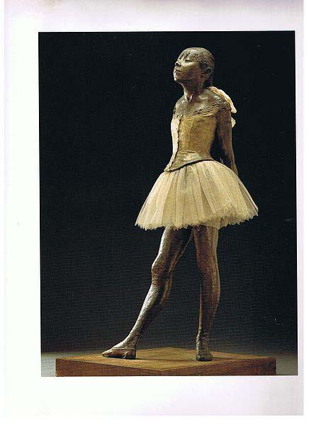 Edgar Degas Little Dancer of Fourteen Years, sculpture by Edgar Degas oil painting image